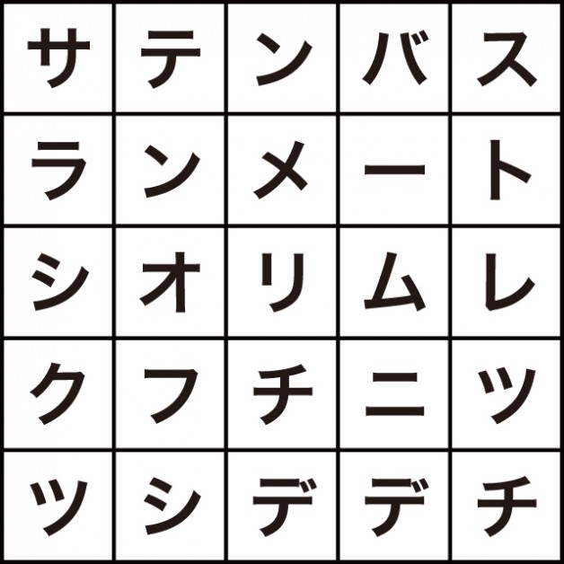 布の名前を探そう