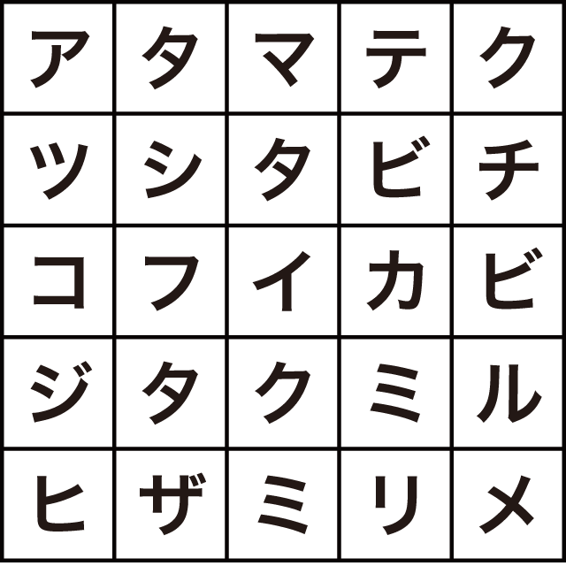 体の部位を探そう