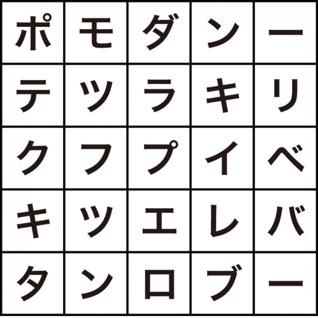 ダンスの名前を探そう