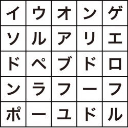 通貨の名前を探そう