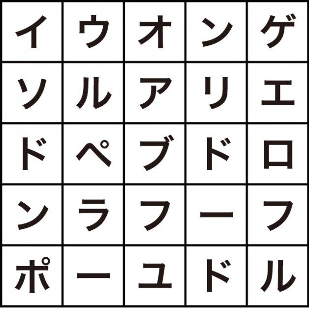 通貨の名前を探そう