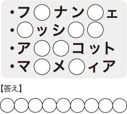 この記述の名称は？