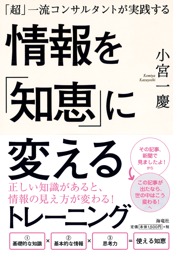 情報を「知恵」に変えるトレーニング