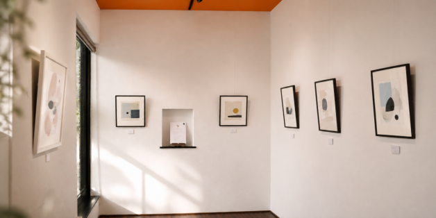 燦燦画廊の展示風景